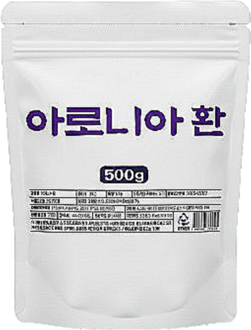 국산 아로니아 환 국내산 아로니아환 대용량, 1개, 500g