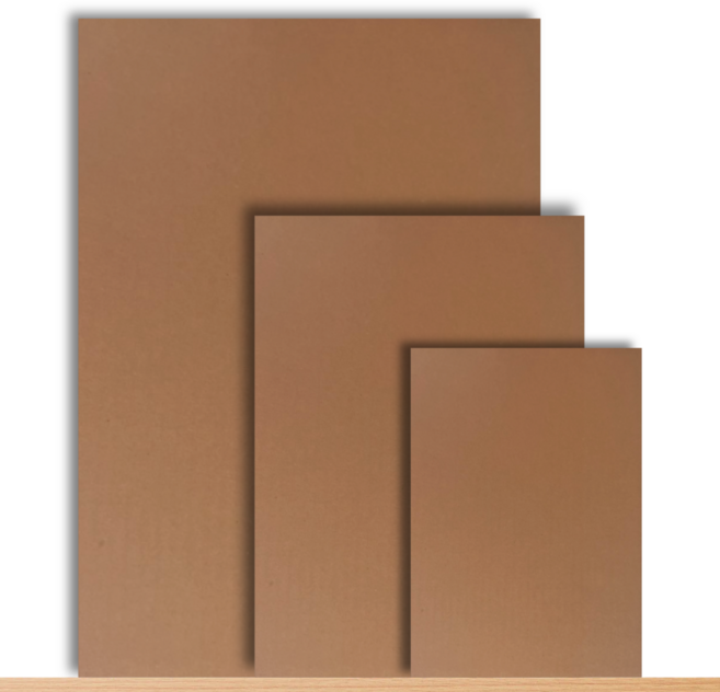 양면골판지 패드 간지 뒷대지 B골 A2 A3 A4, 100개