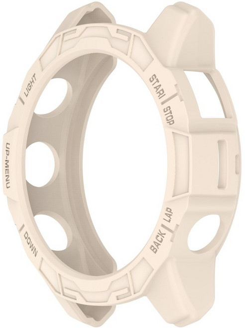 Garmin Descent Mk3i 51mm 스마트 시계 밴드 TPU 실리콘 커버 Mk 3i 범퍼 보호 쉘 액세서리 용 보호 케이스, 05 Starlight Color, 1개