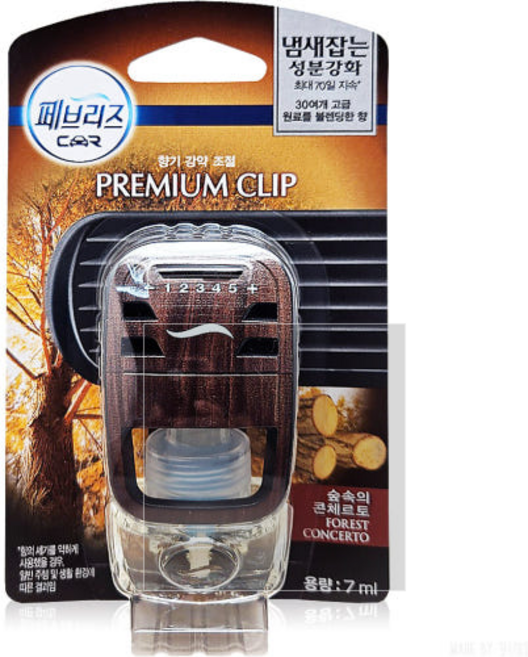 페브리즈 프리미엄 차량용 방향제 숲속의 콘체르토 7ml, 1개