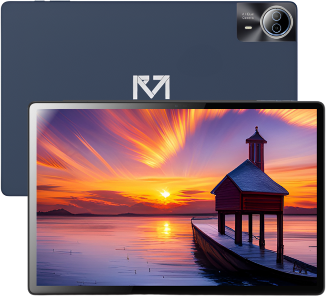 로망티스메 14 인치 태블릿 PC LTE 16GB RAM, Wi-Fi+Cellular, 128GB, 사파이어 블루