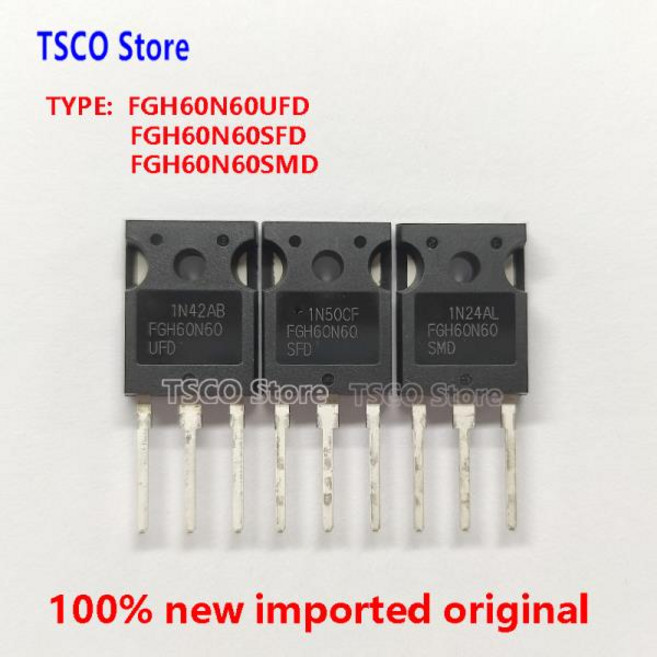 FGH60N60UFD (10개/몫) 새로운 Origiail 용접기 60A/600V IGBT, 02 FGH60N60SMD10Piece