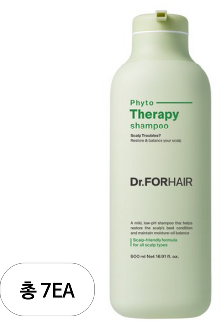 닥터포헤어 피토테라피 샴푸, 500ml, 7개