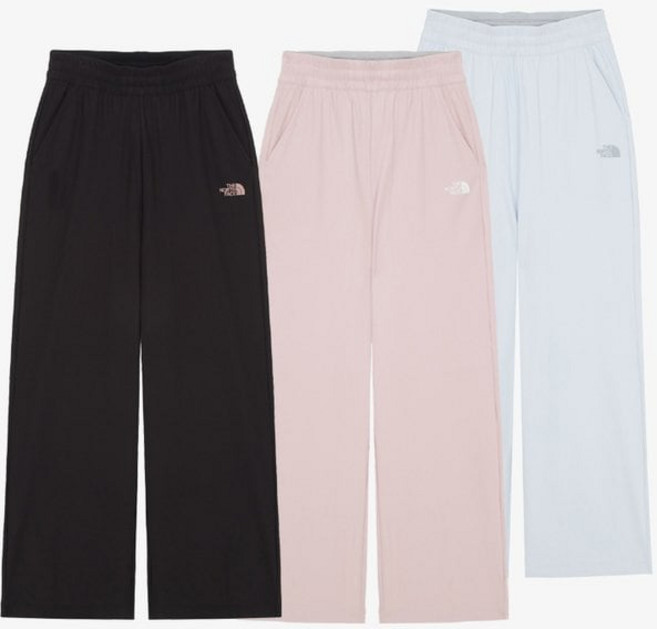 노스페이스 25SS NP6KR31 여성 데이즈 와이드 팬츠 스트레치우수 FRZ688 CEV665