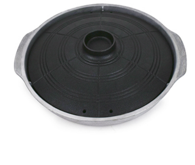 [다온] 양면 가마솥 뚜껑 삽겹살 불판 고기 구이팬 삼겹살불판