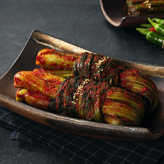 [청우김치]알싸하게 맛있는 갓김치, 10kg, 1개