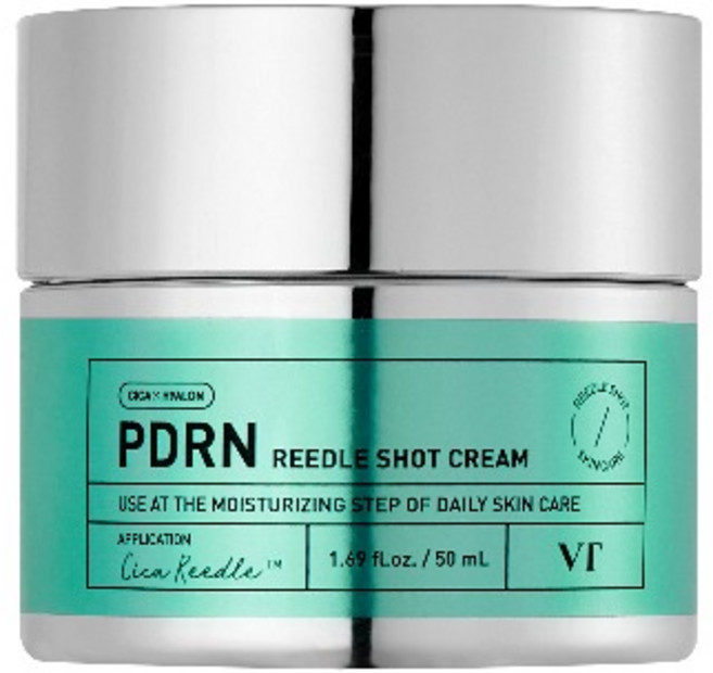VT PDRN REEDLE SHOT CREAM 積雪草精華彈力面霜 50ml, 1個, PDRN微晶面霜