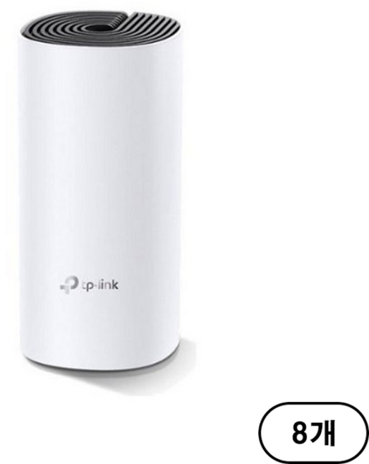 티피링크 AC1200 듀얼 밴드 홈 메시 Wi-Fi 시스템 공유기, DECO E4(듀얼밴드), 8개