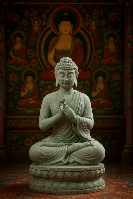 연화당 부처님 불상 석가모니 대형 명상용 좌상 전법륜인, 전법륜인(대형)