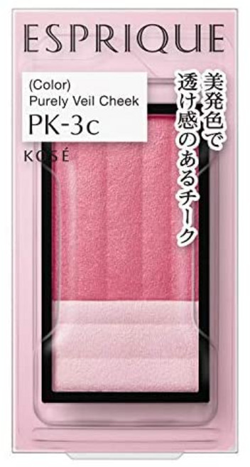 에스프리크 퓨얼리베일 치크 PK3c 핑크계열 3.3g, 1개