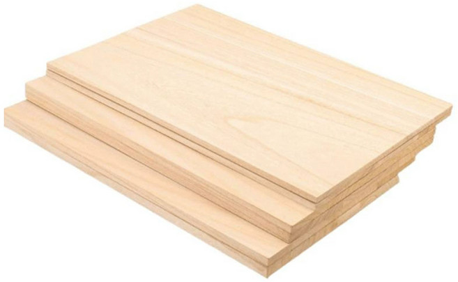 쿠몽 격파용 송판 나무 송판, 50개, 8mm