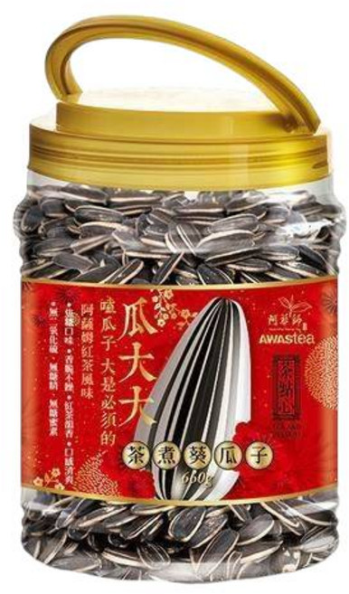 太陽溏 阿華師 瓜大大阿薩姆瓜子, 660g, 1個