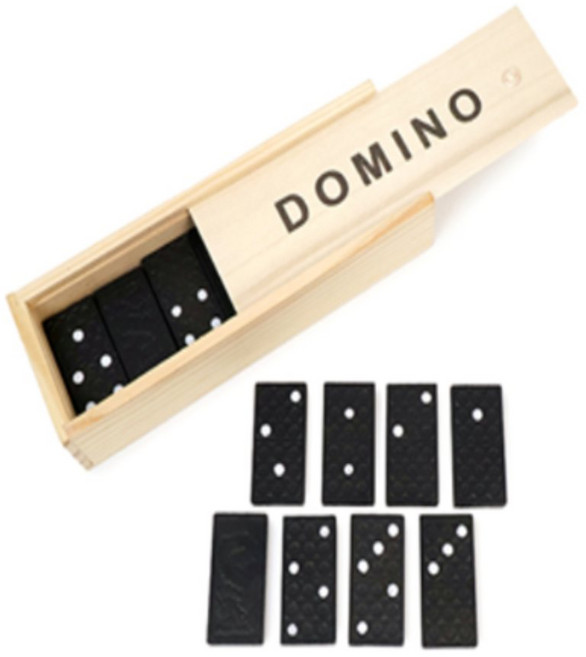 기프트레인 도미노 28P 도미노블럭 보관케이스