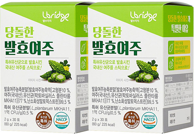 당돌한 발효여주 2g x 30포 1개, 2개, 60g
