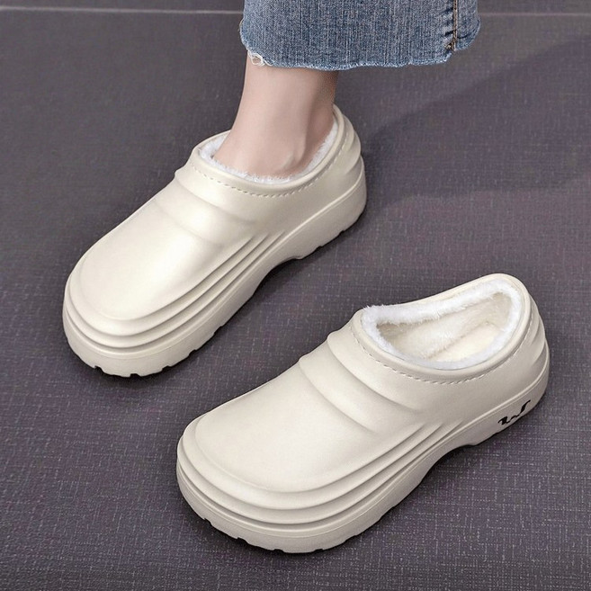 Modern Fashion 남녀공용 방수 털안감 신발 발편한 주방화 A04