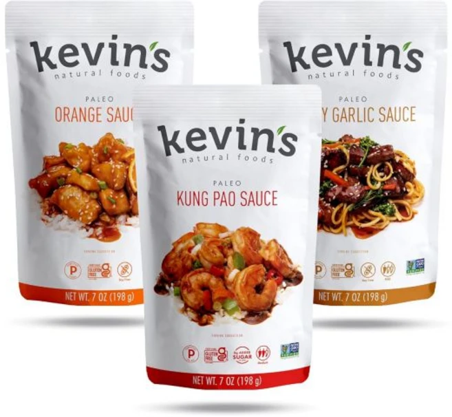 Kevin's Natural Foods 소스 케빈스 내추럴 푸드 태국 코코넛 팔레오 조림 볶음 글루텐 프리 없음 비변형식품 3개입, 오렌지/쿵파오/꿀 마늘, 7 온스 (3개 묶음) - 쿠팡