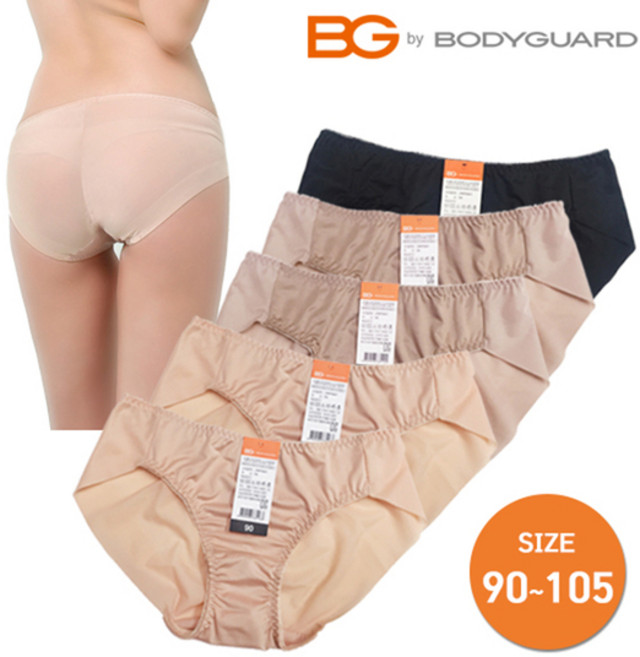 보디가드 티나지 않는 노라인 여성 헴팬티