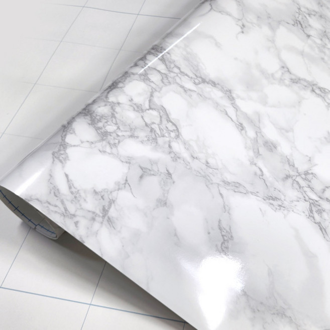 두꺼운 대리석 마블 인테리어필름 시트지 오염에 강한 유광 에어프리 시트지 책상 리폼 싱크대 상판 장농 신발장 가구 리폼 2.5M, IPS-122