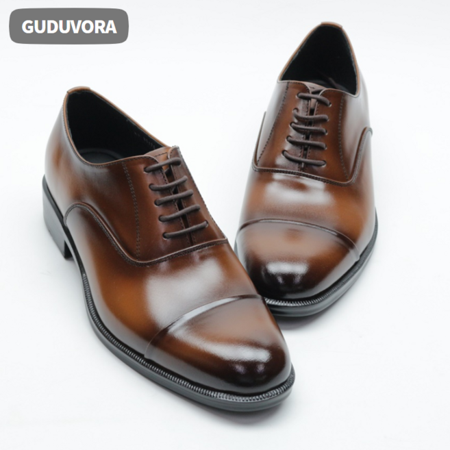 GUDUVORA 남성 가죽 빅사이즈 정장구두 신사화 GV8518AN