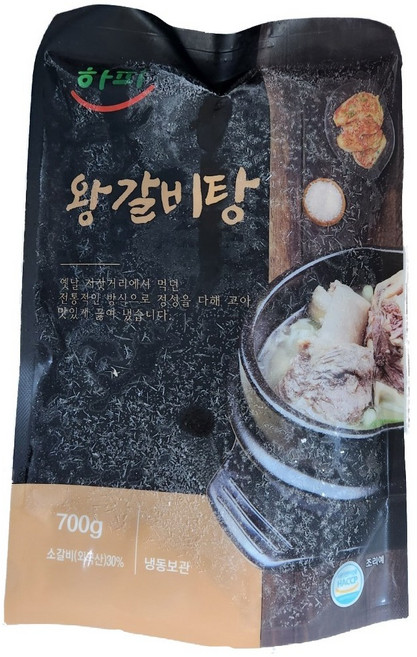 왕갈비탕 800g x5, 5개