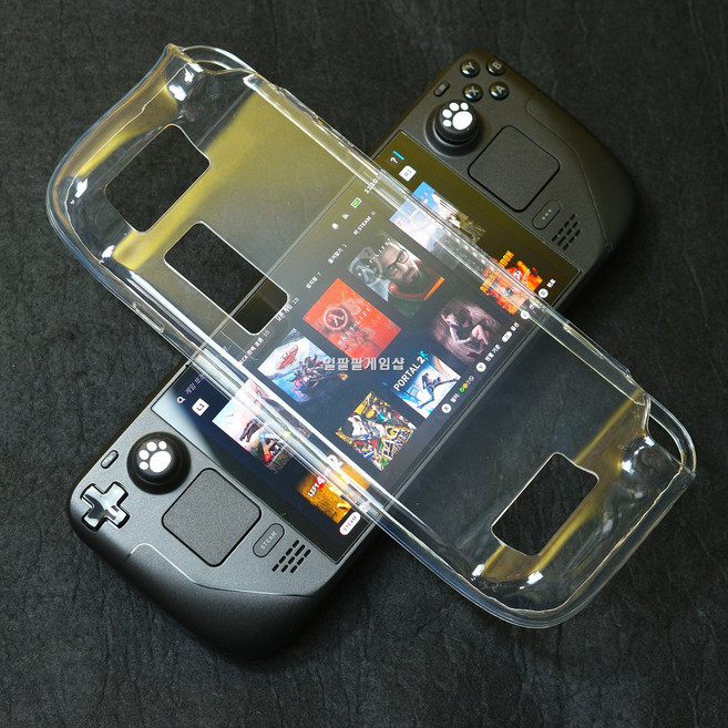 [188]STEAM DECK 스팀덱 젤리 TPU 말랑 케이스, 1개, 화이트