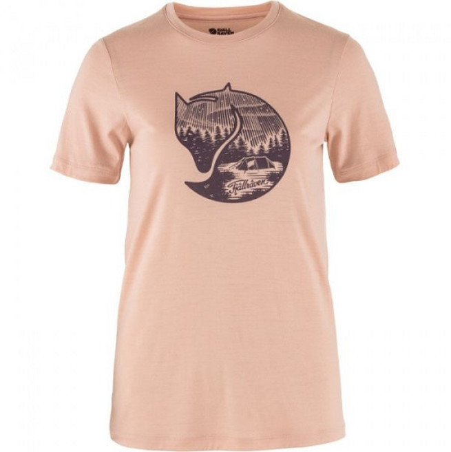 피엘라벤 우먼 아비스코 울 폭스 반팔 티셔츠 F252WHL13CT BSS019 DZU580