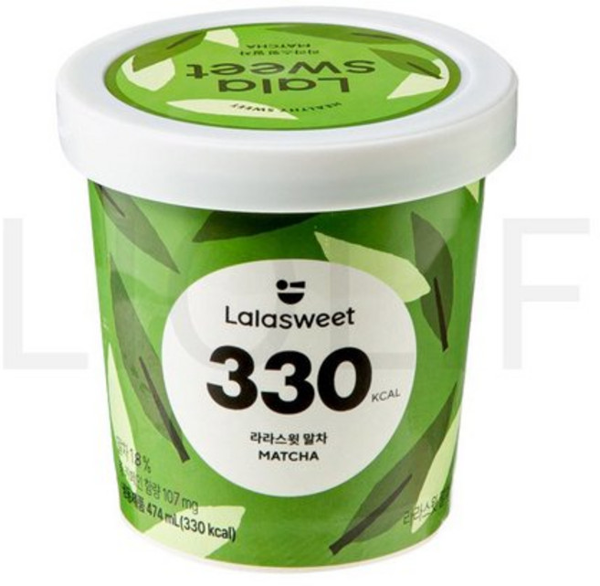 라라스윗 아이스크림 말차 아이스밀크 냉동 474ml 1개, 라라스윗 아이스크림 말차 아이스밀크 냉동 474ml 1