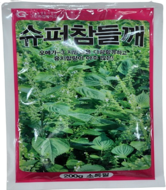 모두다팜 슈퍼참들깨 200g 들깨씨앗 들깨종자 들깨씨 씨들깨, 1개