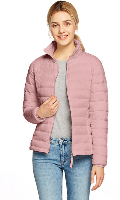 테슬라 여성 패커블 웰론 경량 패딩 자켓