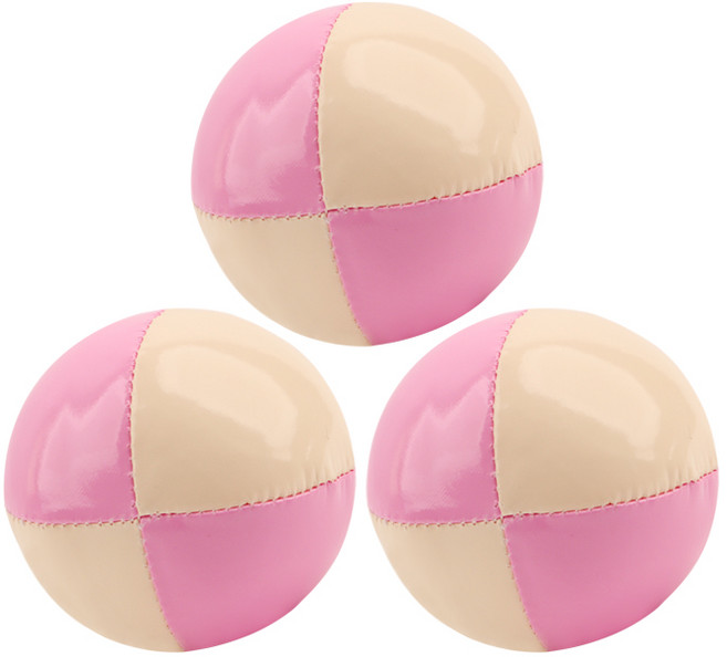 3개 세트 프리미엄 저글링 공 파우치 포함 고급형 수업용 준비물 취미용 연습용 강의용 수행 학습 평가 장난감, 1세트