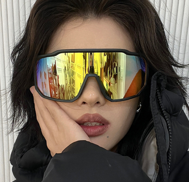 다알리아 자전거 고글 라이딩 선글라스 방풍 스포츠 도수없는 왕렌즈 1번