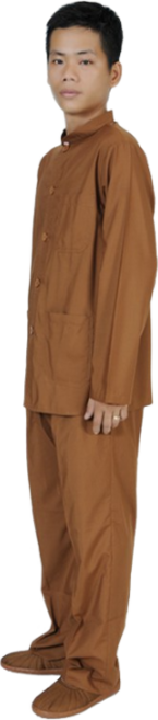 男士棉麻居士服 – 舒適透氣禪修服，簡約中式休閒服飾