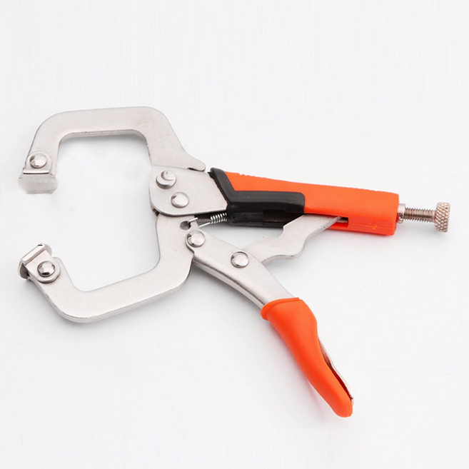 아이베란다 C형 클램프 고정바이스 플라이어 QA, 1개