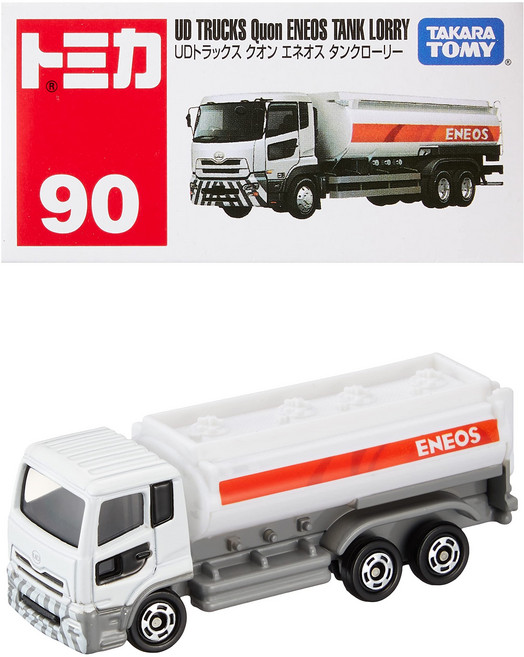 타카라토미 (TAKARA TOMY)『토미카 No.90 UD 트랙스 쿠온 에네오스 유조차, 1개, 상세페이지 참조