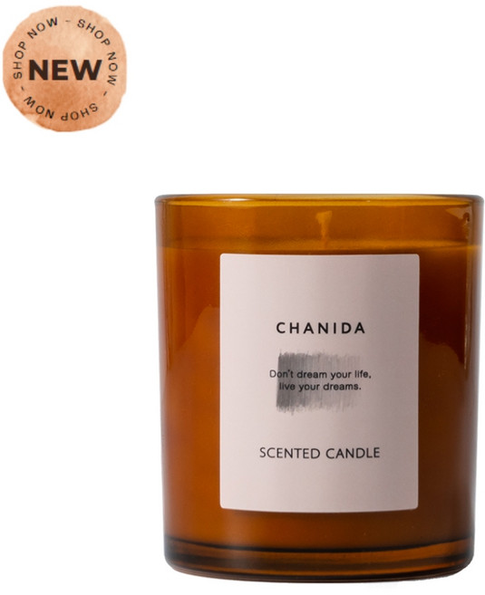 CHANIDA 香氛蠟燭, 1件, 白茶. 桂花, 150g
