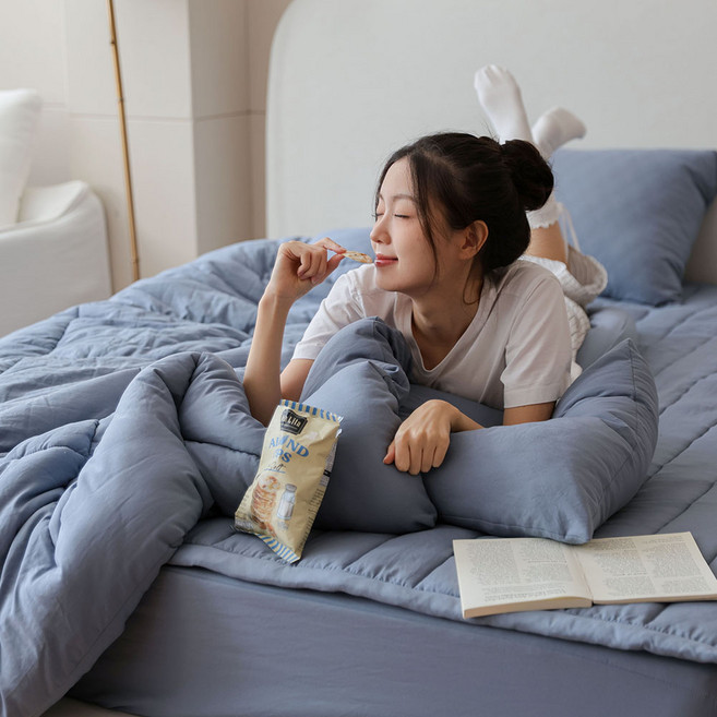 코프코프 컬러팔레트 국내제조 사계절 항균 먼지없는 차렵이불 베개커버세트 슈퍼싱글 퀸 킹 라지킹