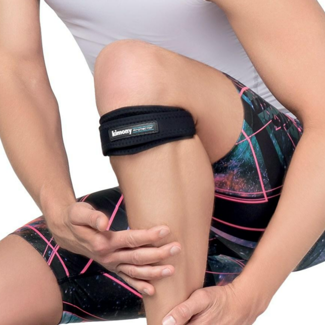 키모니 네오맥스 보호대 무릎밴드 1개, Black
