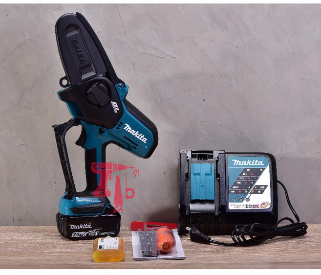 牧田 Makita DUC101Z 充電式無刷手持鏈鋸機 18V, 詳見包裝, 主機+3.0電池x1+充電器(需宅配)