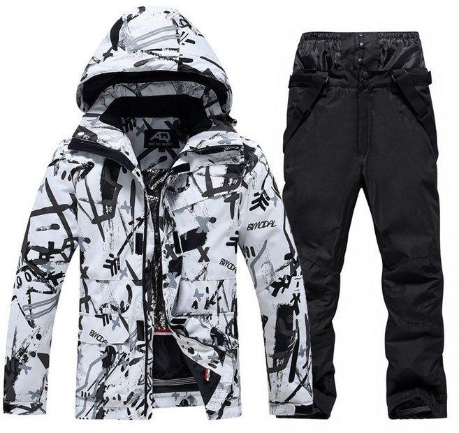 스노우보드복 방한 방풍 자켓 스키복슈트 상하의 세트 남녀공용 BY2102003