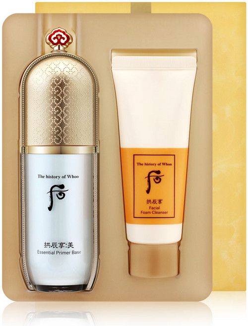 더후 더후 공진향 미 에센셜 프라이머 베이스 40ml 기획세트 메이크업 모공 프라이머 그린, 1개