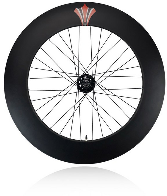 자전거 카본 88림 바퀴 바이크 로드 700c 휠 관형 탄소섬유 림 휠셋, 앞바퀴 하나에는 튜브와 튜브가 포함되어 있지 않다., 1개