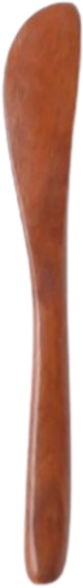 니코트 우드 포포 롱버터나이프, Wood, 2개