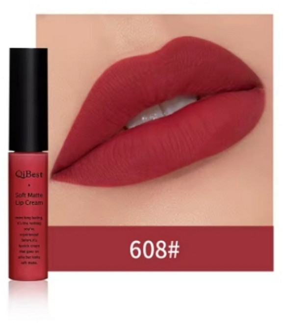 립글로즈 립틴트 립밤 립라이너 잘 지워지지 않는 착색 타투 립스틱 틴트 브랜드 34 색 립글로스 롱래스팅 레드 립 매트 리퀴드 립 코스메틱 누드 벨벳 매트 립 메이크업, 08, 1개