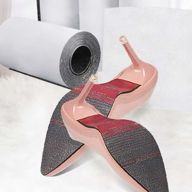 구두밑창패드 구두 미끄럼방지 밑창스티커 신발바닥 1롤 논슬립 안전 패드 보호필름