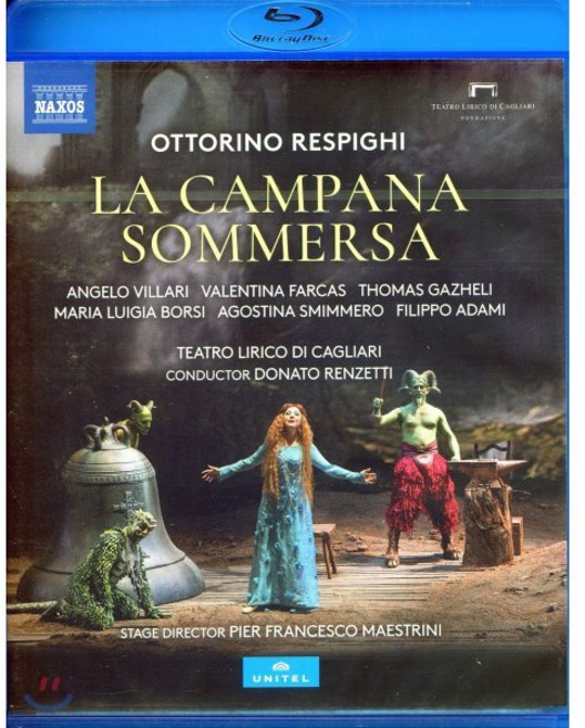 [Blu-ray] Angelo Villari / Francesco Cavalli 레스피기 ‘물에 잠긴 종’ (La Campana Sommersa)