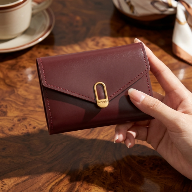 바이토피아 여성 가죽 카드 명함 반지갑
