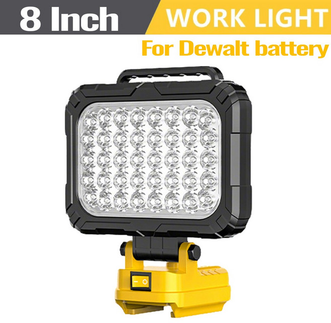 마그네틱 무선 충전기 Makita/Dewalt/Milwaukee 18V 리튬 이온 배터리용 USB/TYPE-C 포함 고속 충전 배, 01 For Dewalt