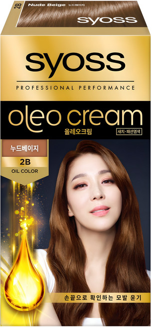사이오스 올레오크림 염모제, 2B누드베이지, 1개