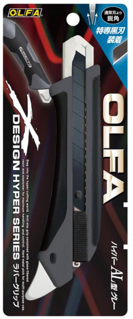 OLFA X DESIGN HYPER SERIES 滾輪式美工刀, 193B-GRY, 1個