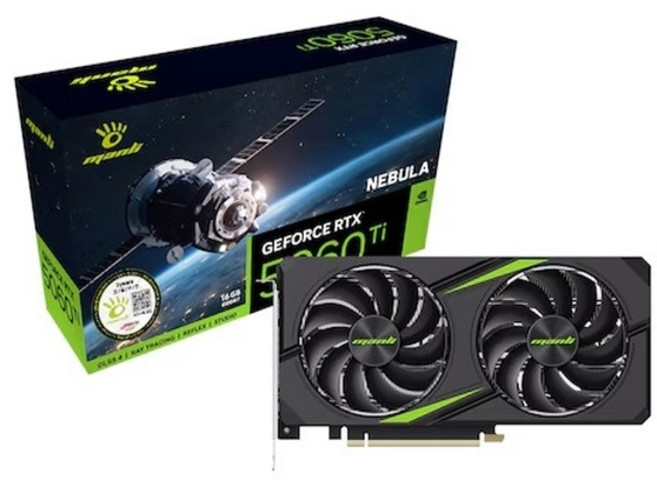 MANLi 지포스 RTX 5060 Ti Nebula V2 D7 8GB 대원씨티에스